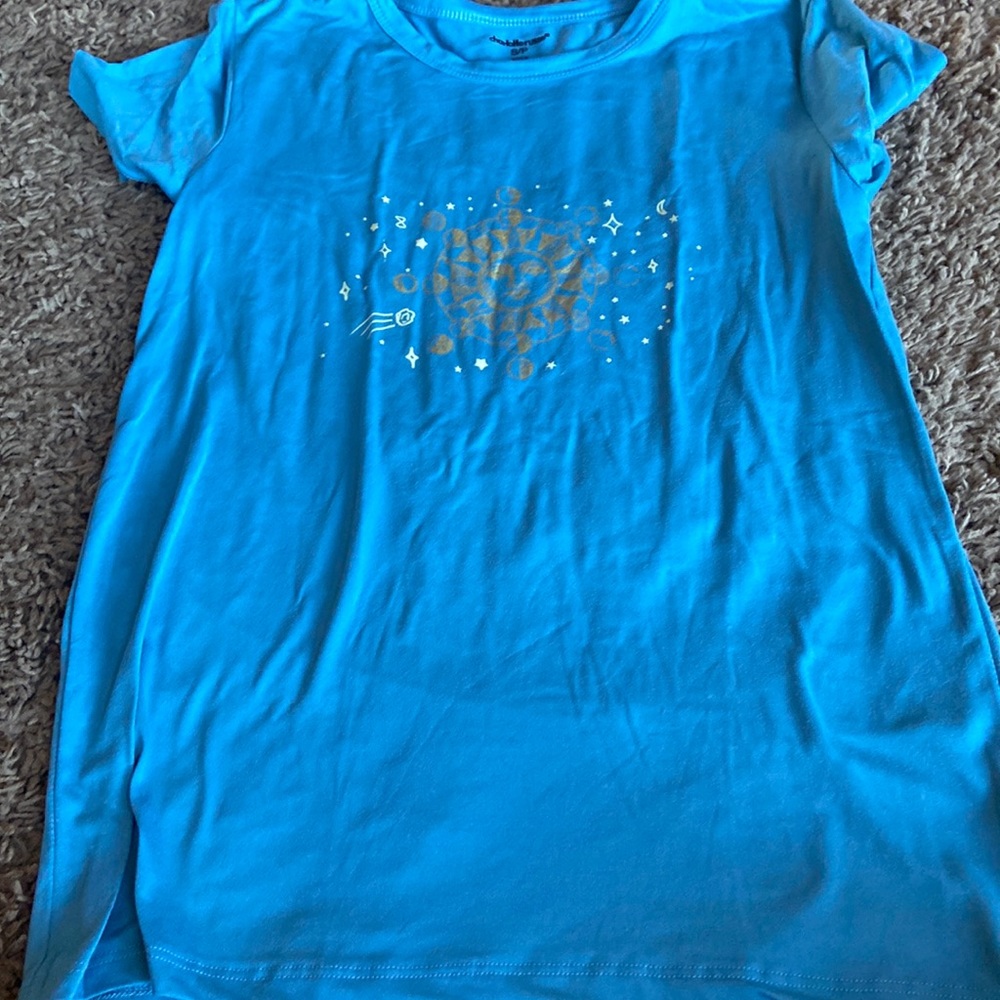 Zodiac blue tee